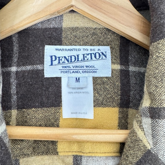 Pendleton Vintage Heritage Limited Edition Patch Pockets Wool Jacket - Picture 4 of 5